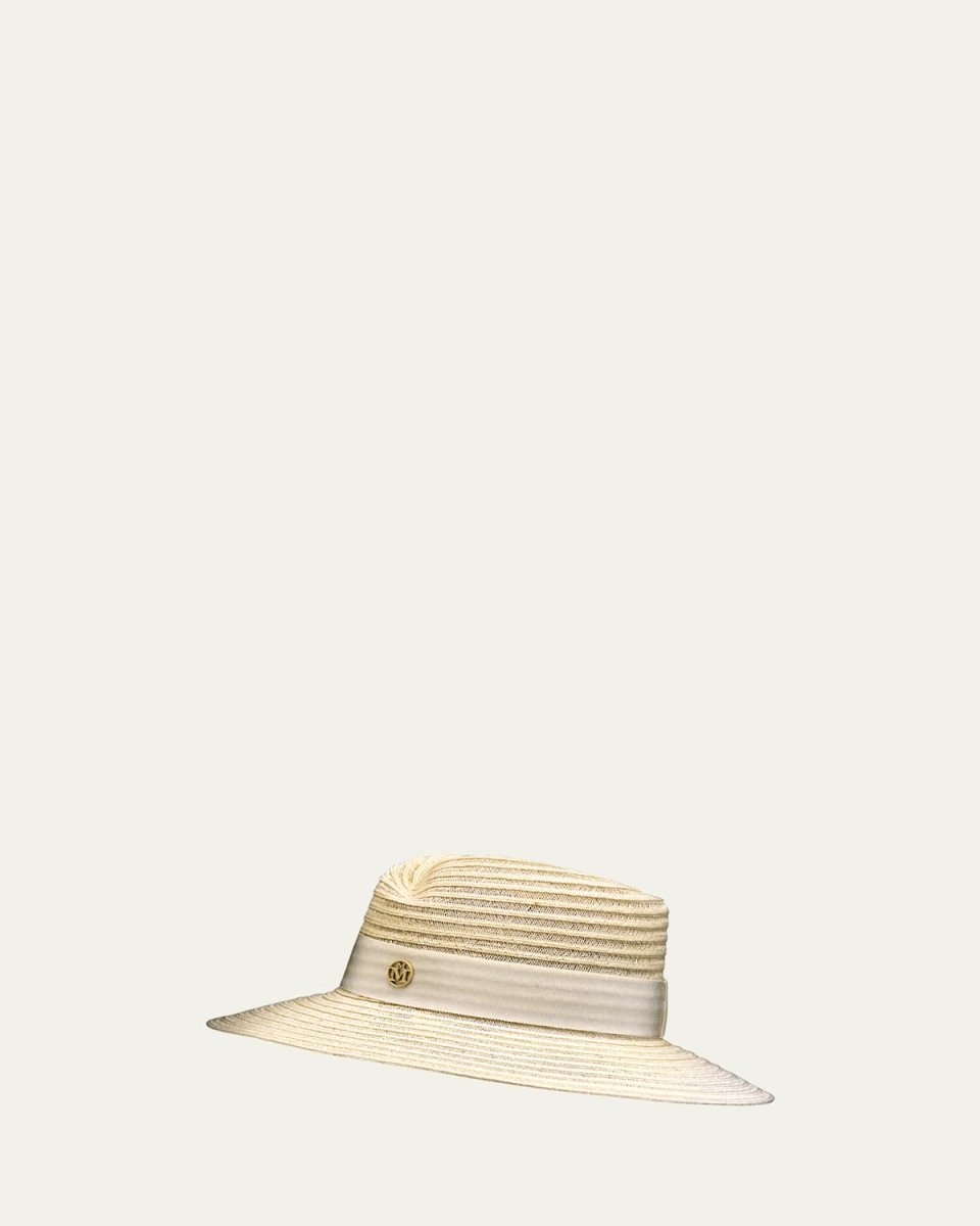 Virginie Straw Fedora Hat